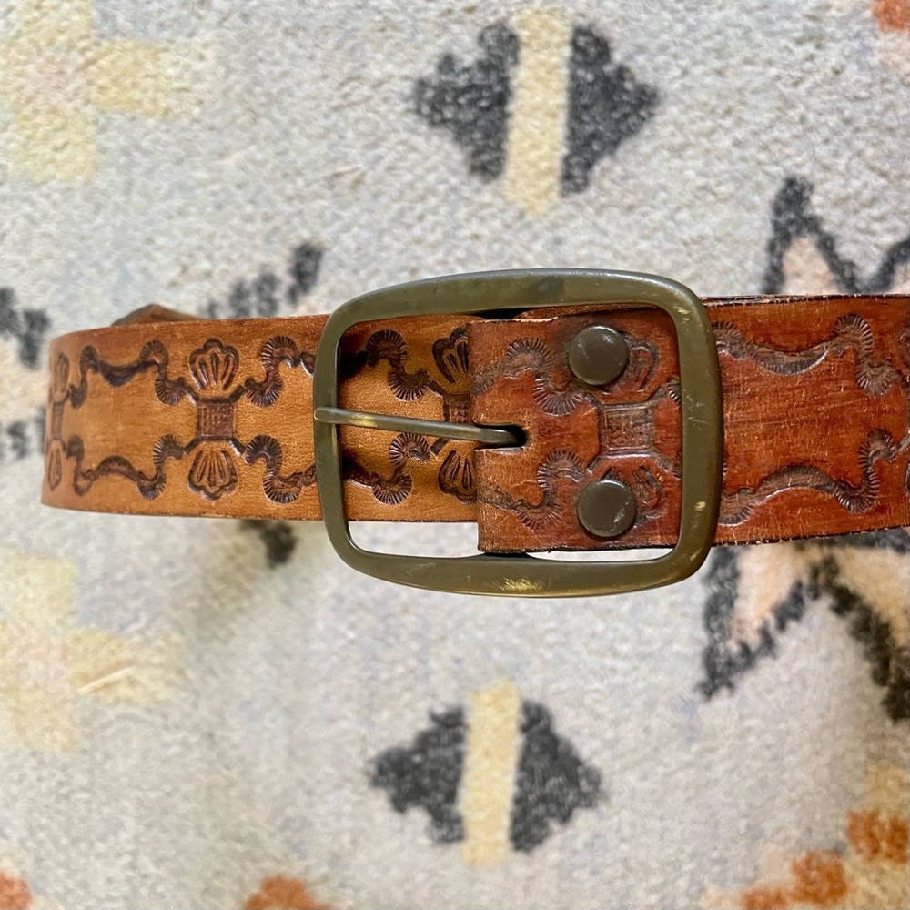 Vintage Leather Belt